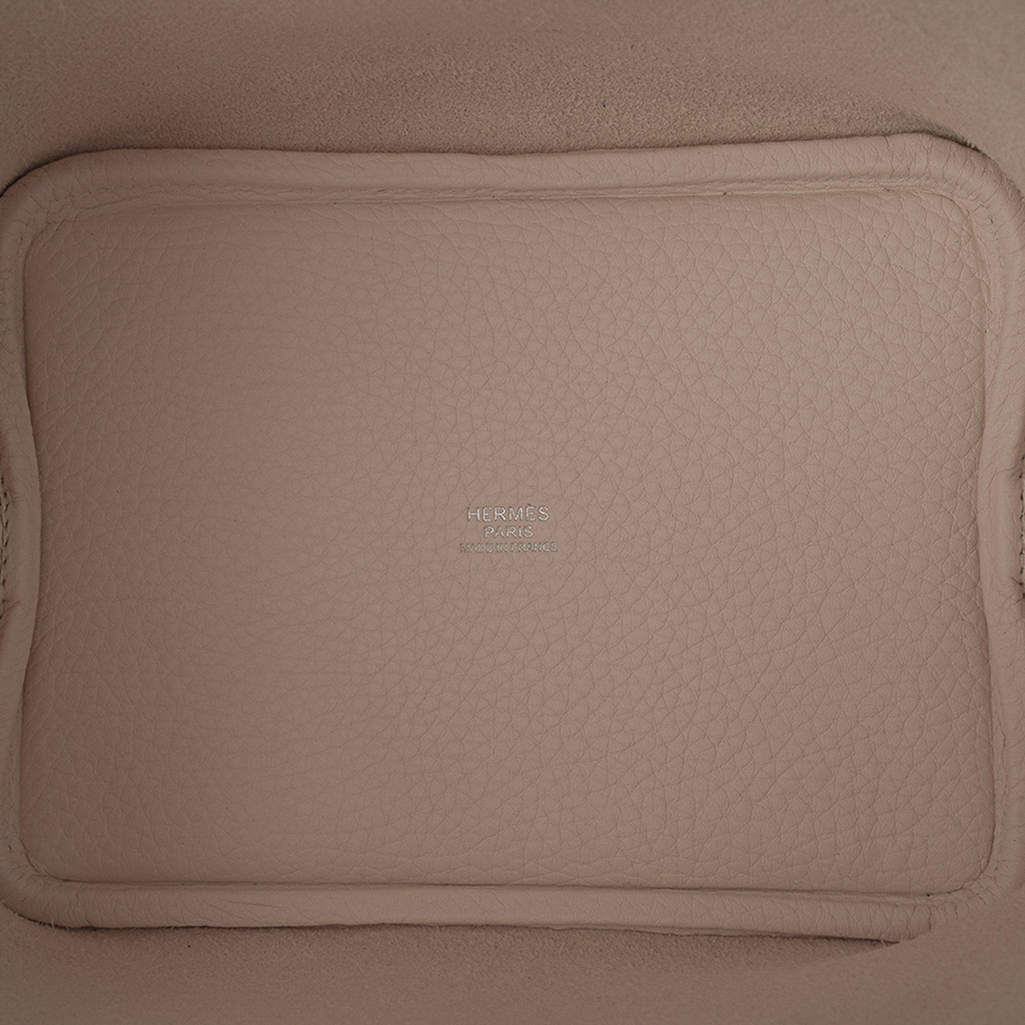 Picotin Lock Eclat 18 Bag Nata / Sesame Tote Clemence Palladium