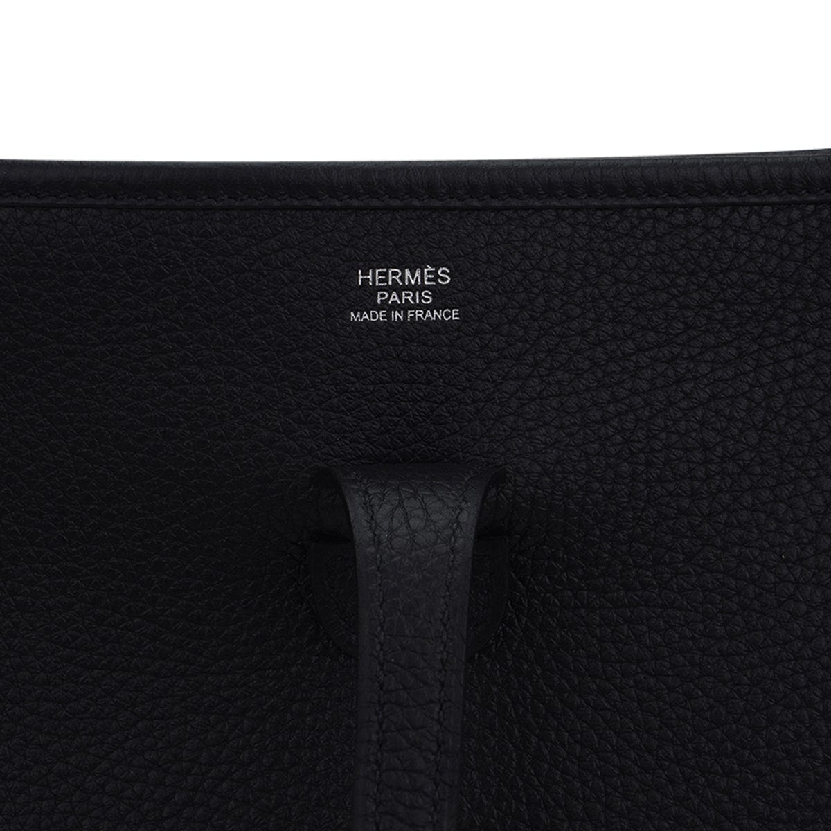 Bag Evelyne PM Black Clemence Palladium Hardware