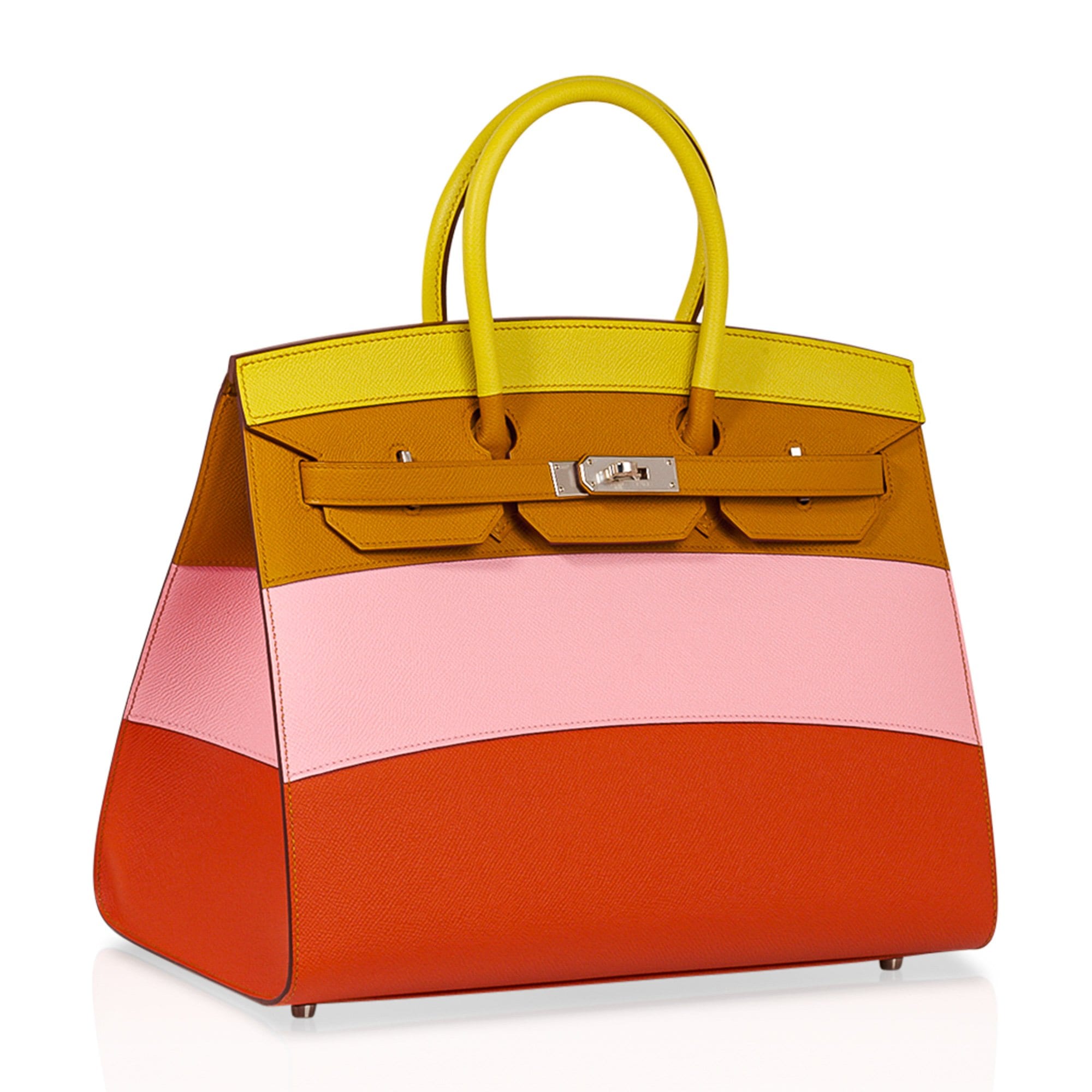 Sunrise Rainbow Sellier Birkin 35 Limited Edition Bag