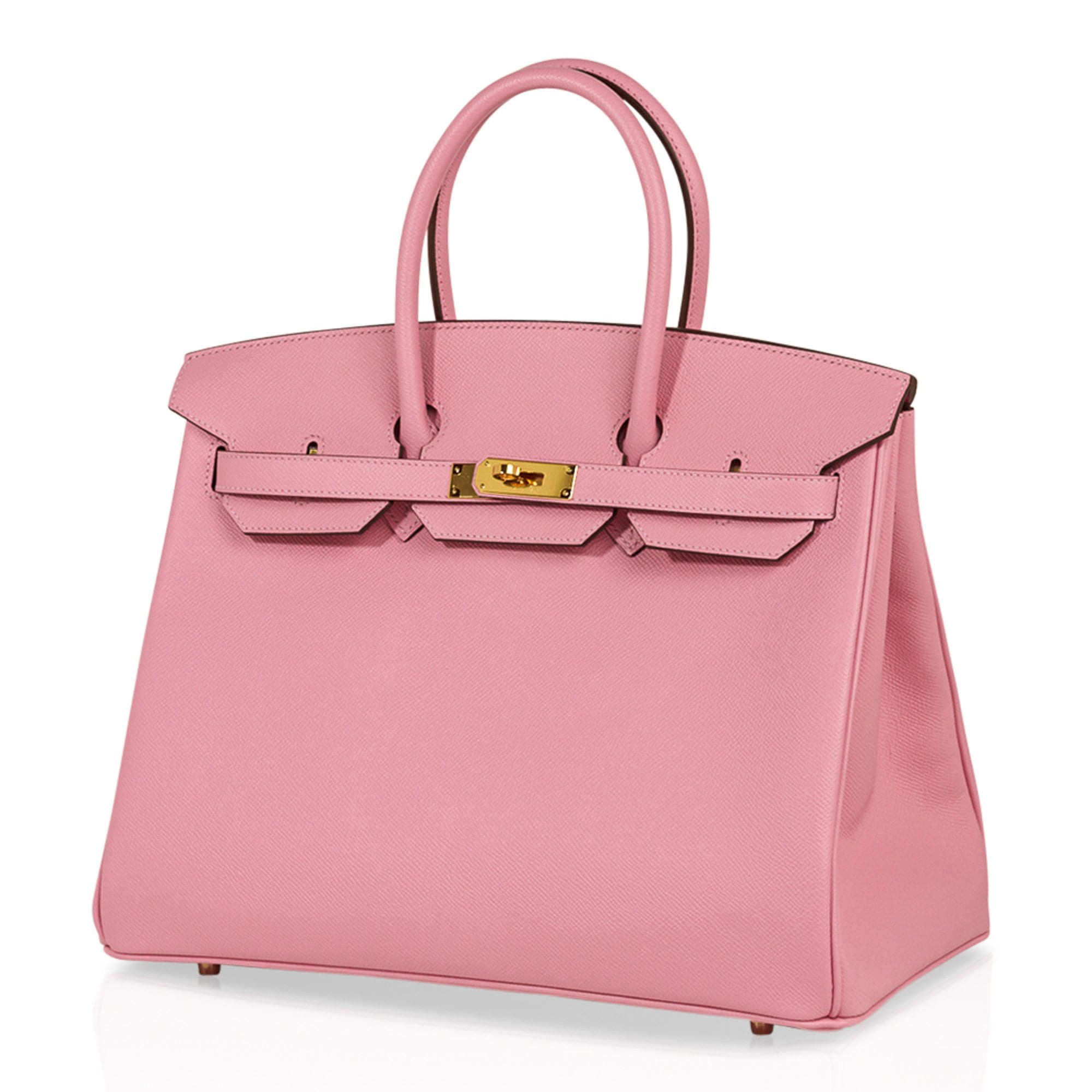 Birkin HSS 35 Bag Rose Confetti / Rubis Gold Hardware Epsom Leather