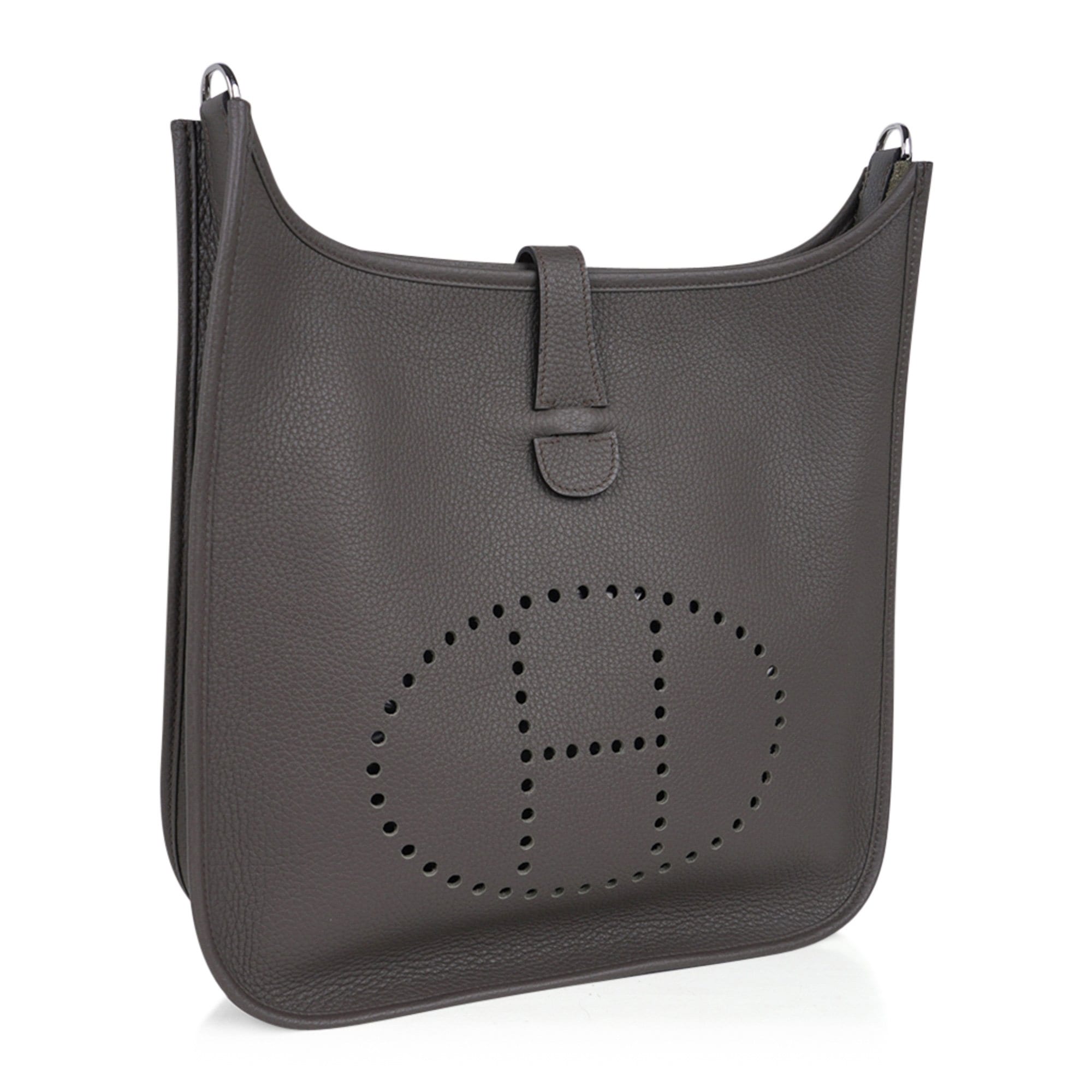 Bag Evelyne GM Etain Clemence Palladium Hardware New w/ Box