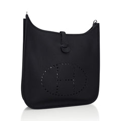Bag Evelyne PM Black Clemence Palladium Hardware