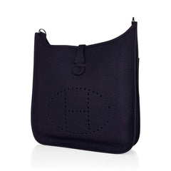 Evelyne PM Bag Bleu Nuit Clemence Palladium Hardware