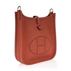 Evelyne TPM Bag Cuivre Clemence Gold Hardware New w/ Box