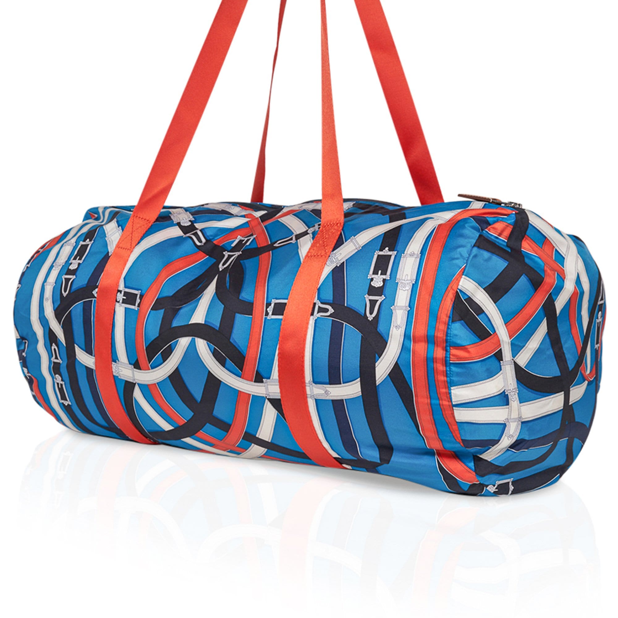 Airsilk Duffle Bag Cavalcadour 44 Blue Silk Limited Edition
