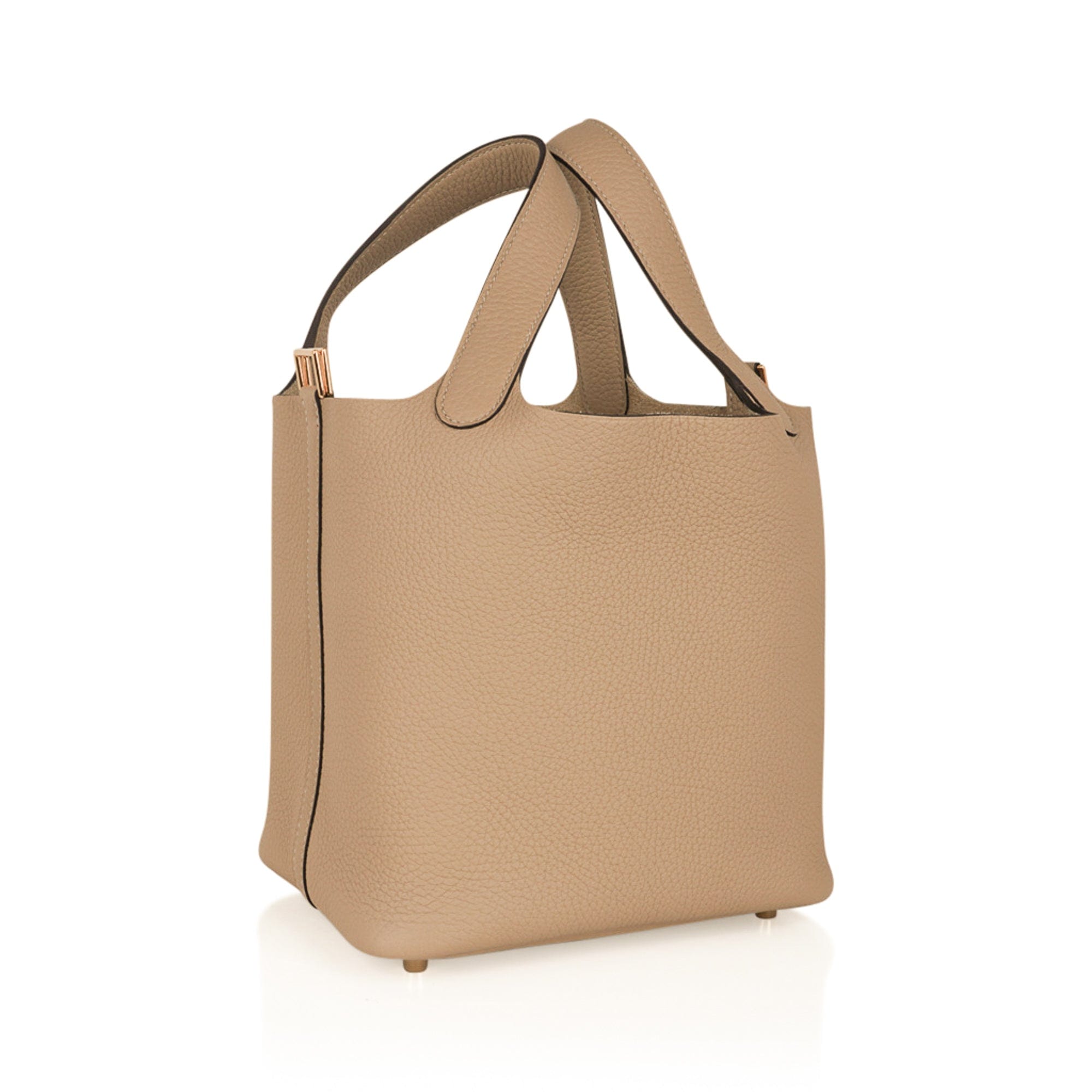 Lock 18 Bag Trench Gold Hardware Clemence Leather