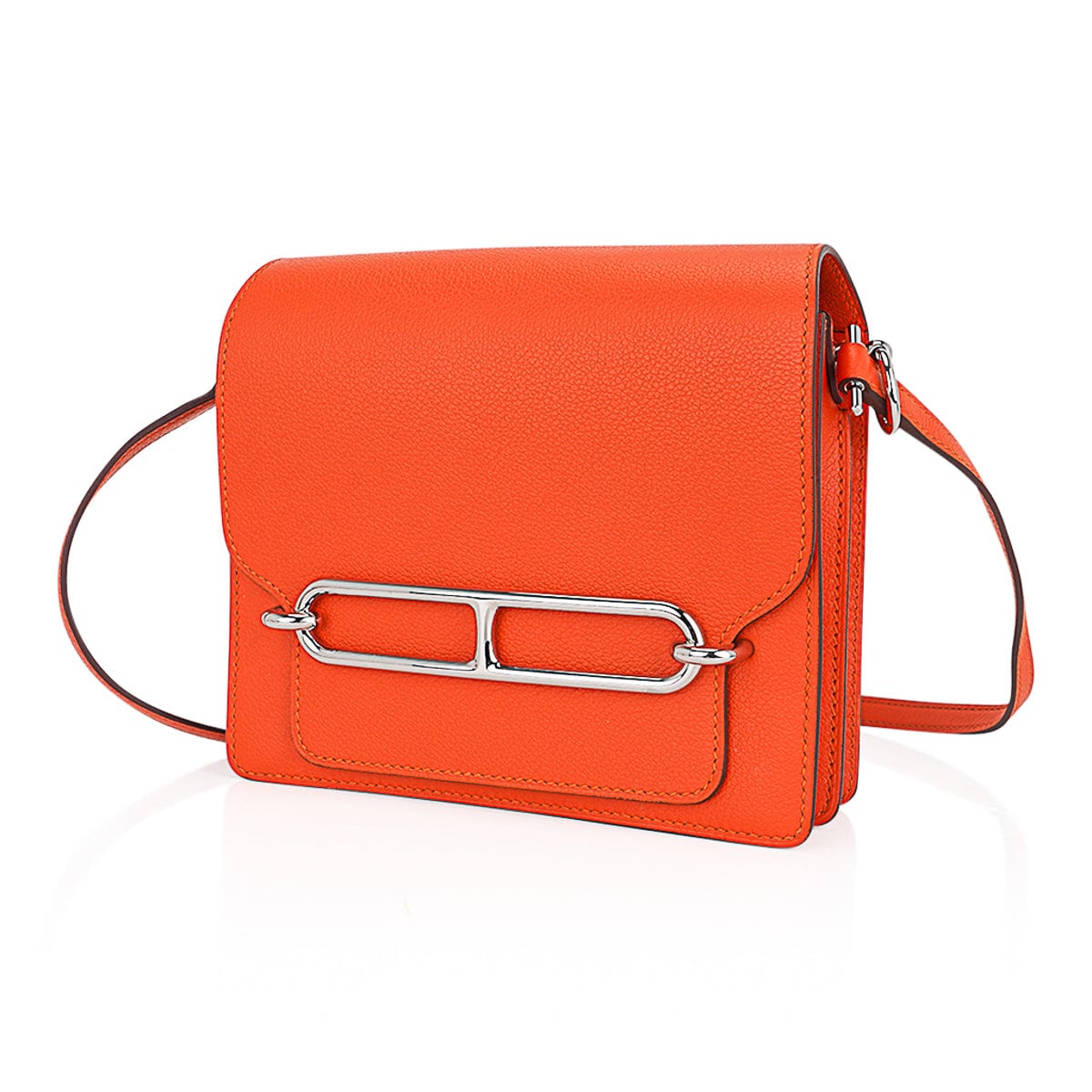 Roulis Mini Feu Orange Evercolor (Convertible Shoulder to Crossbody)