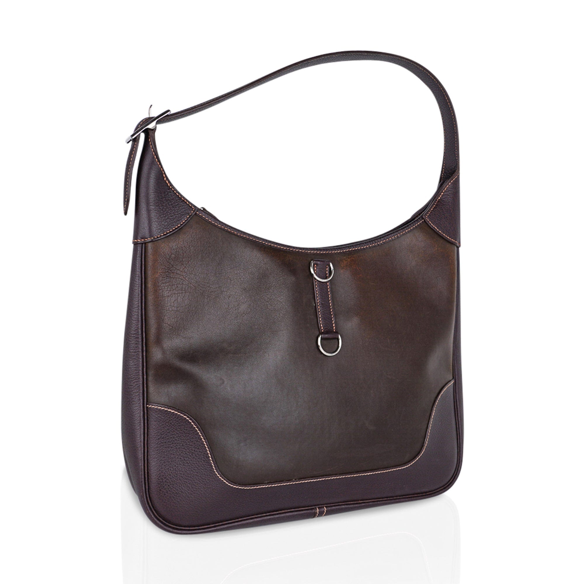 Vintage Trim Bag 35 Amazonia and Leather with Palladium Hardware