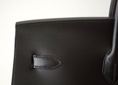 Birkin 40 Bag Sellier  Black Vache Hunter/ Veau Evercalf Limited Edition