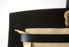 Birkin 40 Bag Sellier  Black Vache Hunter/ Veau Evercalf Limited Edition