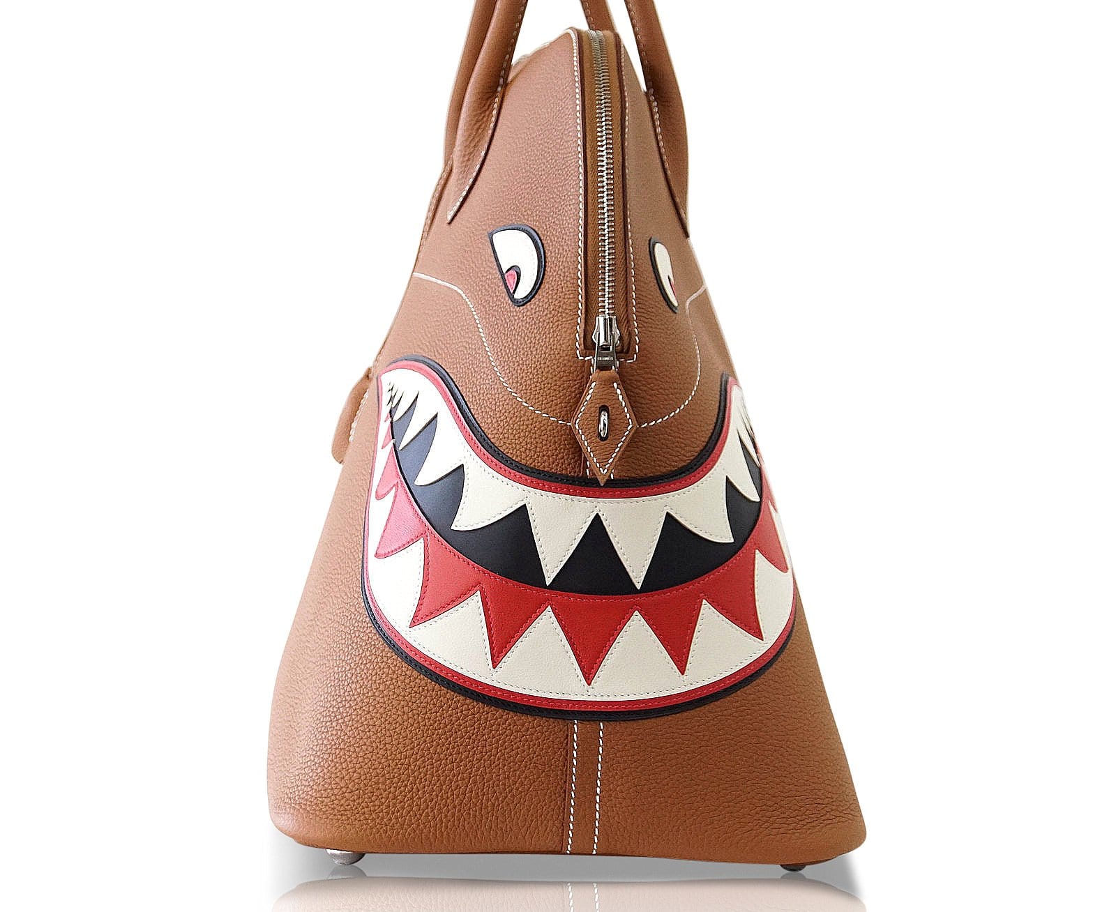 Bolide 40 Bag Men’s Runway Unisex Very Rare Limited Edition Monster Shark Bolide