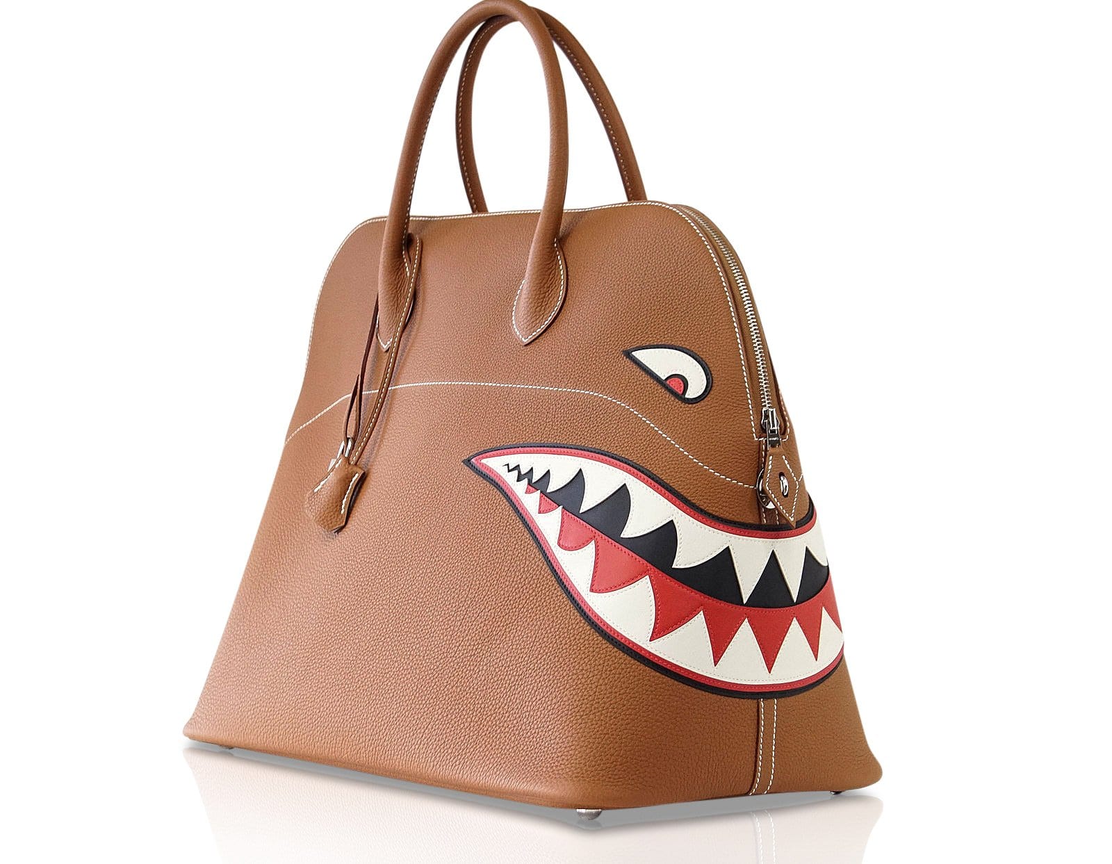 Bolide 40 Bag Men’s Runway Unisex Very Rare Limited Edition Monster Shark Bolide