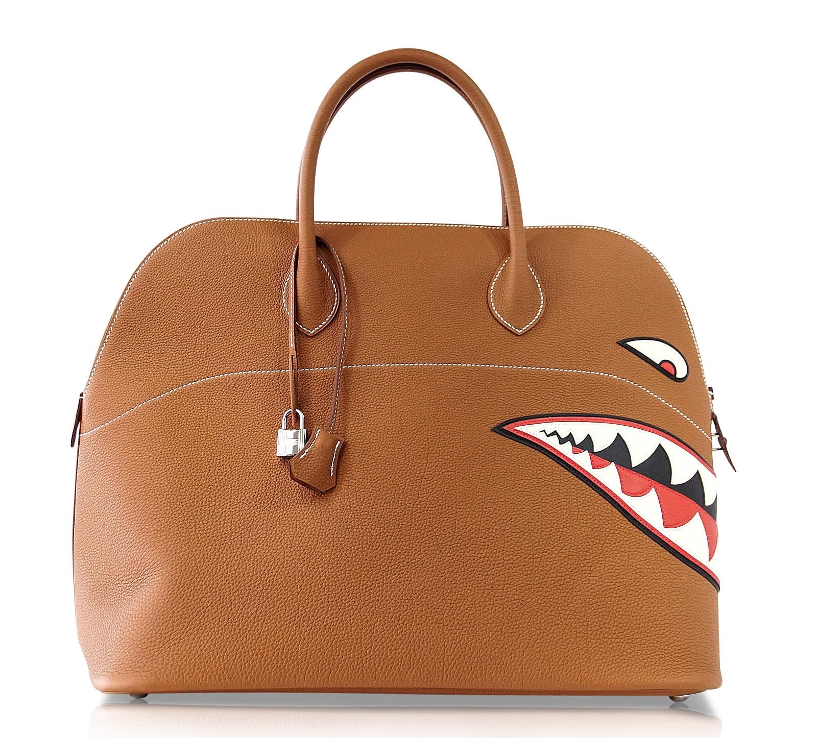 Bolide 40 Bag Men’s Runway Unisex Very Rare Limited Edition Monster Shark Bolide