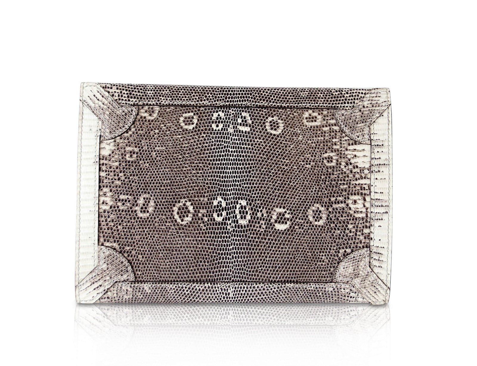 Fleche D’Or Clutch Bag Ombre Lizard Limited Edition rare