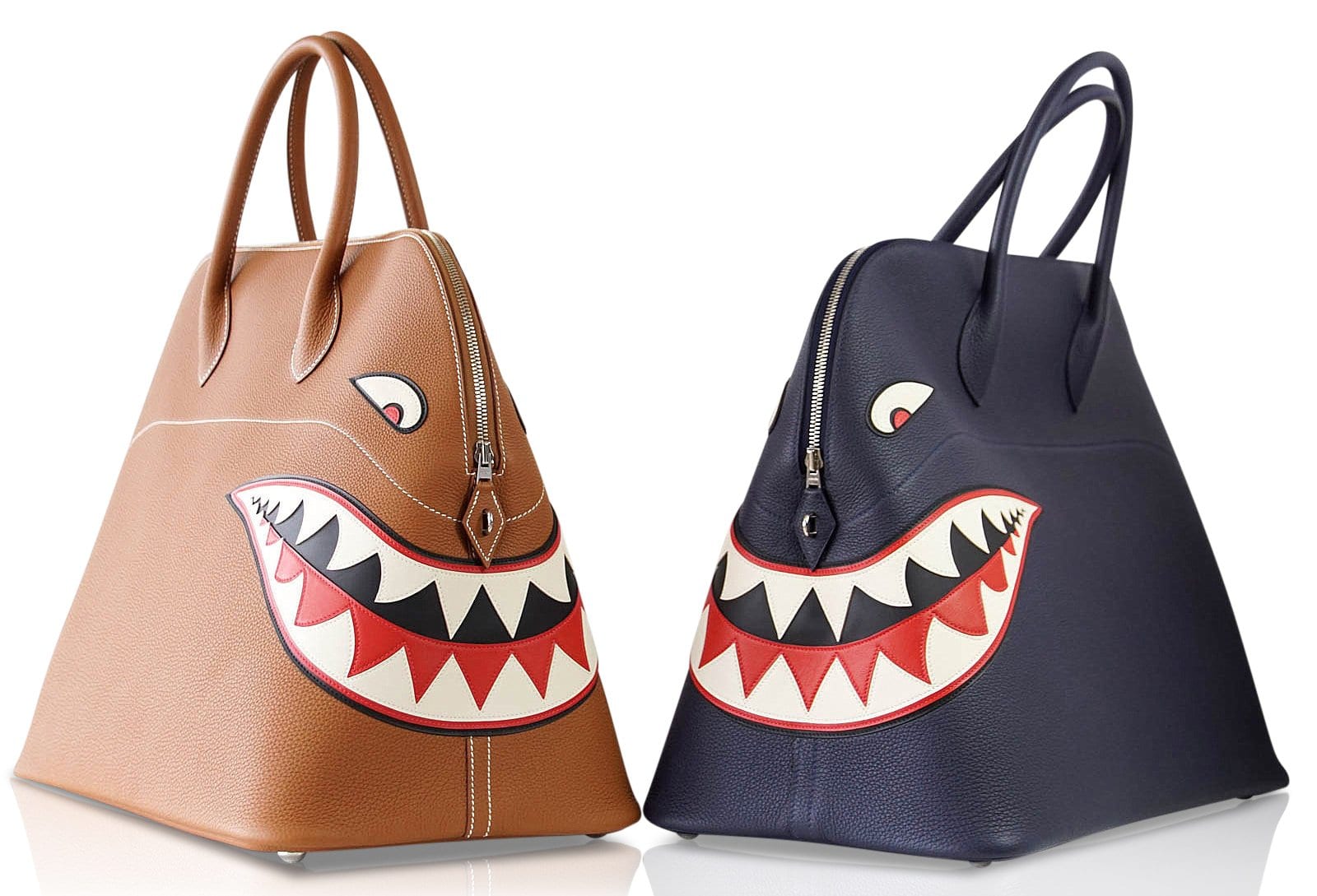 Bolide 40 Bag Men’s Runway Unisex Very Rare Limited Edition Monster Shark Bolide