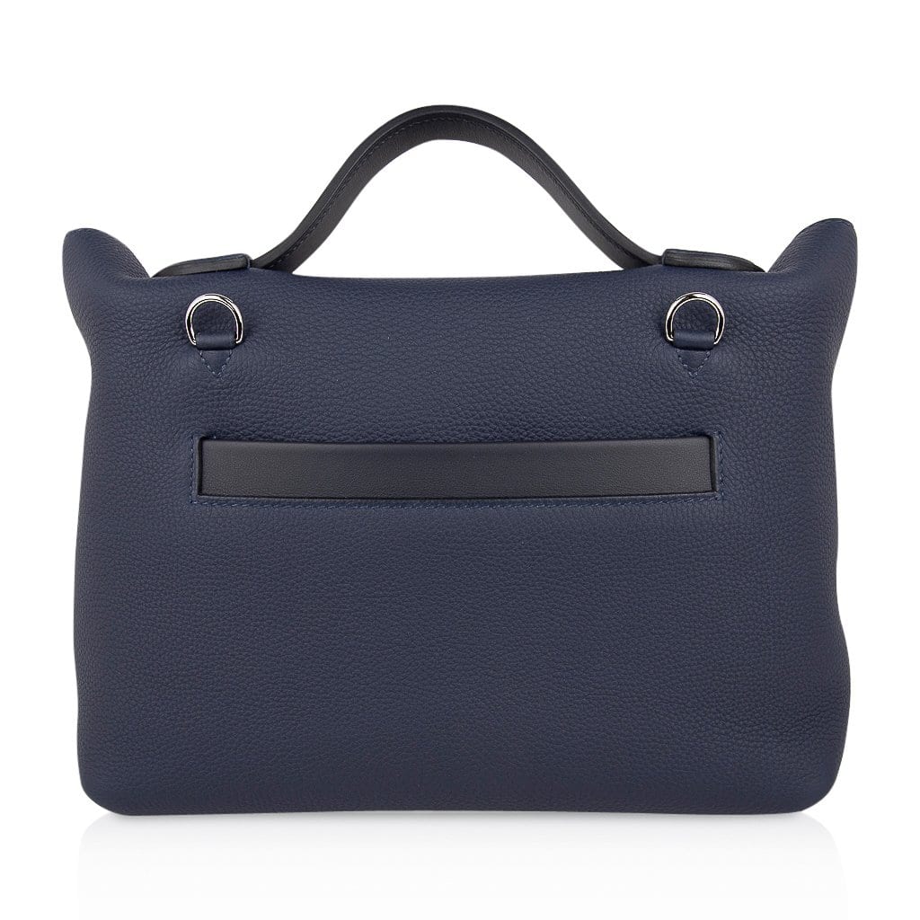 24 24 29 Bag Blue Nuit Indigo Bordeaux Kraft Palladium