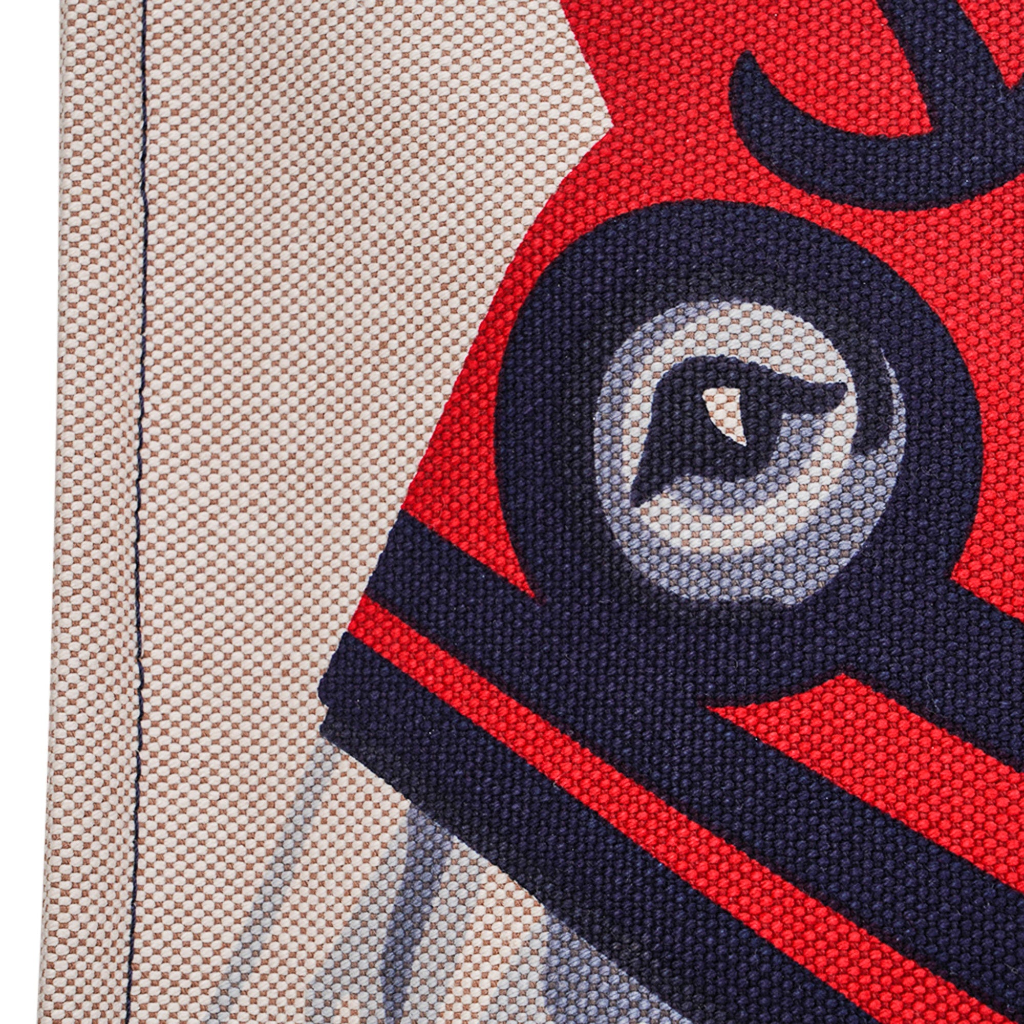 Beach Tote Bag Escale a La Plage Horse Motif