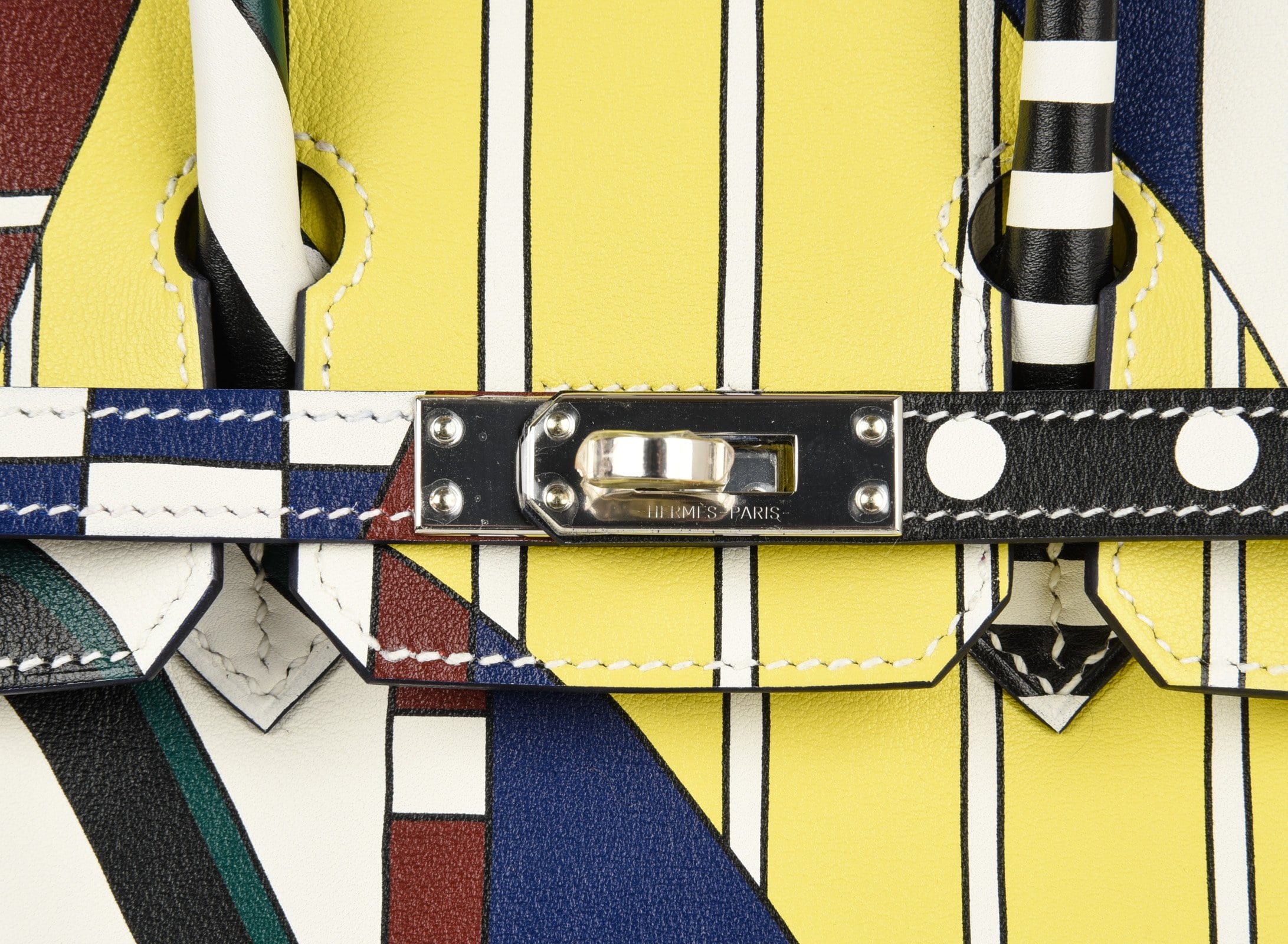 Birkin 25 Bag One Two Three and Away We Go Limited Edition Nigel Peake