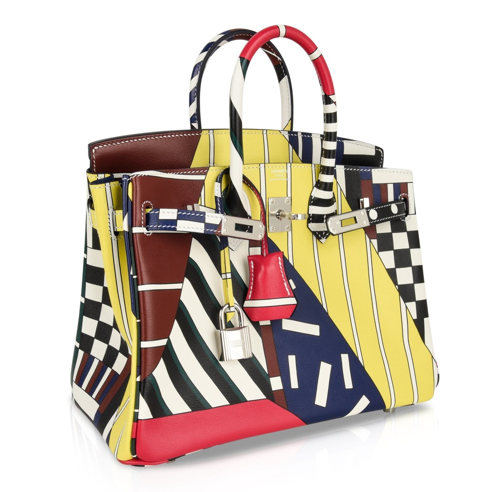 Birkin 25 Bag One Two Three and Away We Go Limited Edition Nigel Peake