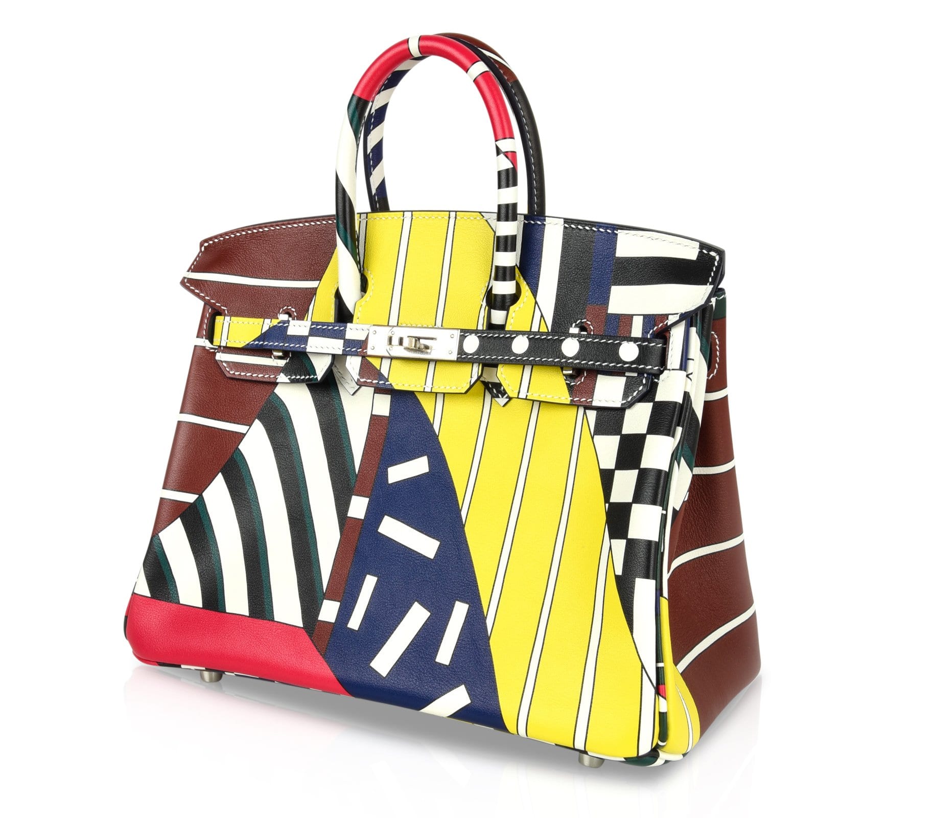 Birkin 25 Bag One Two Three and Away We Go Limited Edition Nigel Peake