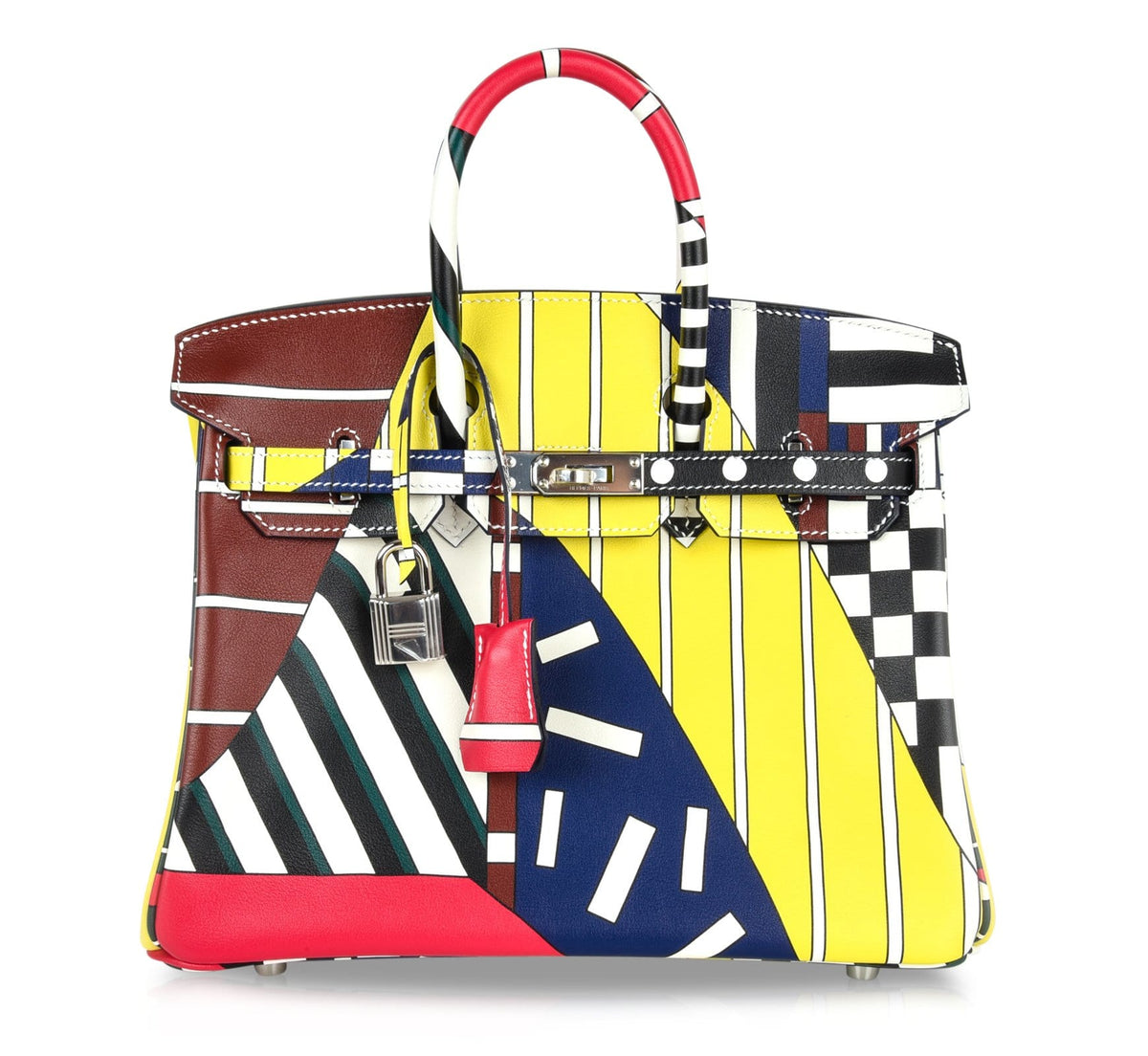 Birkin 25 Bag One Two Three and Away We Go Limited Edition Nigel Peake