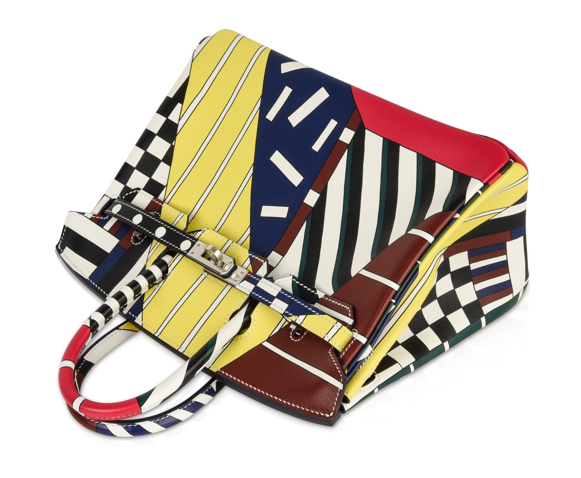 Birkin 25 Bag One Two Three and Away We Go Limited Edition Nigel Peake