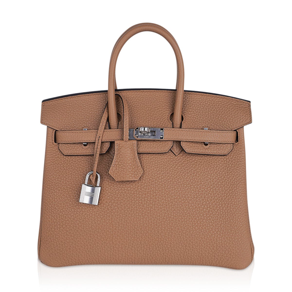 Birkin 25 Bag Chai Togo Leather with Palladium Hardware