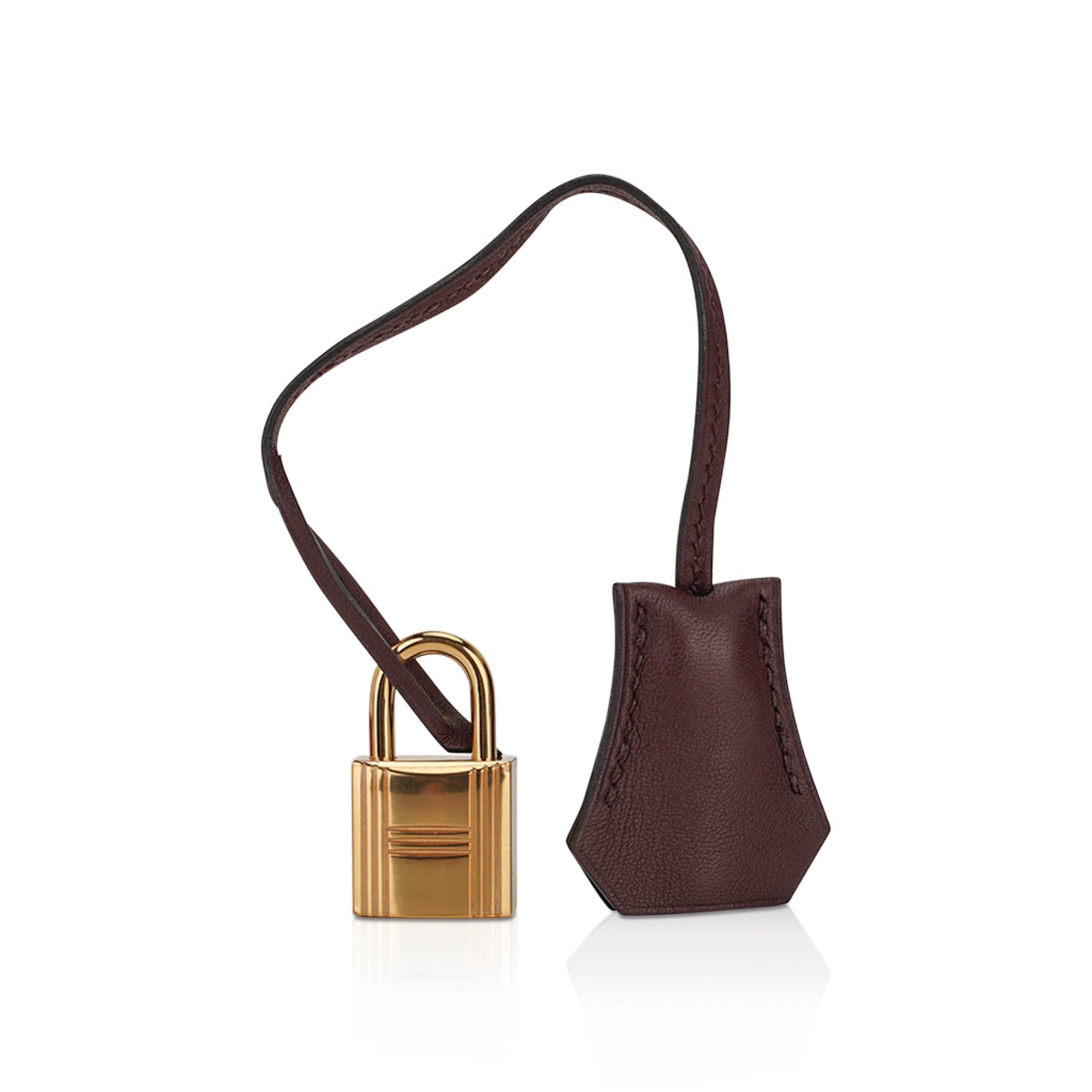 Birkin 25 Bag Rouge Sellier Swift Leather with Gold Hardware