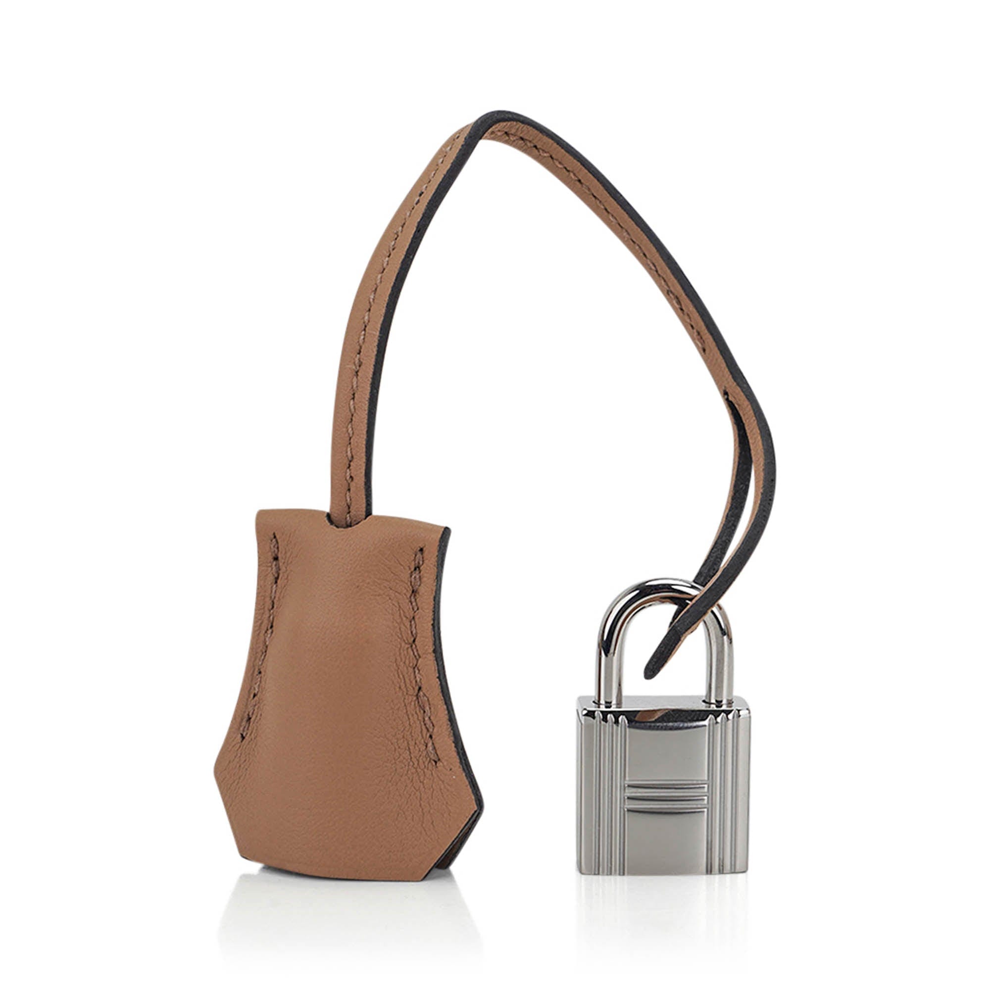 Limited Edition Birkin 25 Bag Ecru Toile H Chai Swift Leather with Palladium Hardware