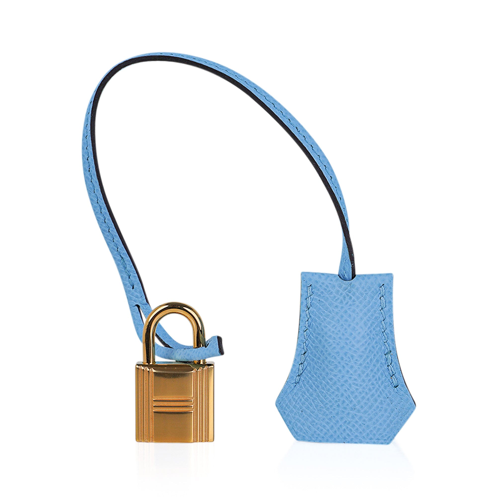 Birkin 30 Bag Blue Celeste Epsom Leather with Gold Hardware