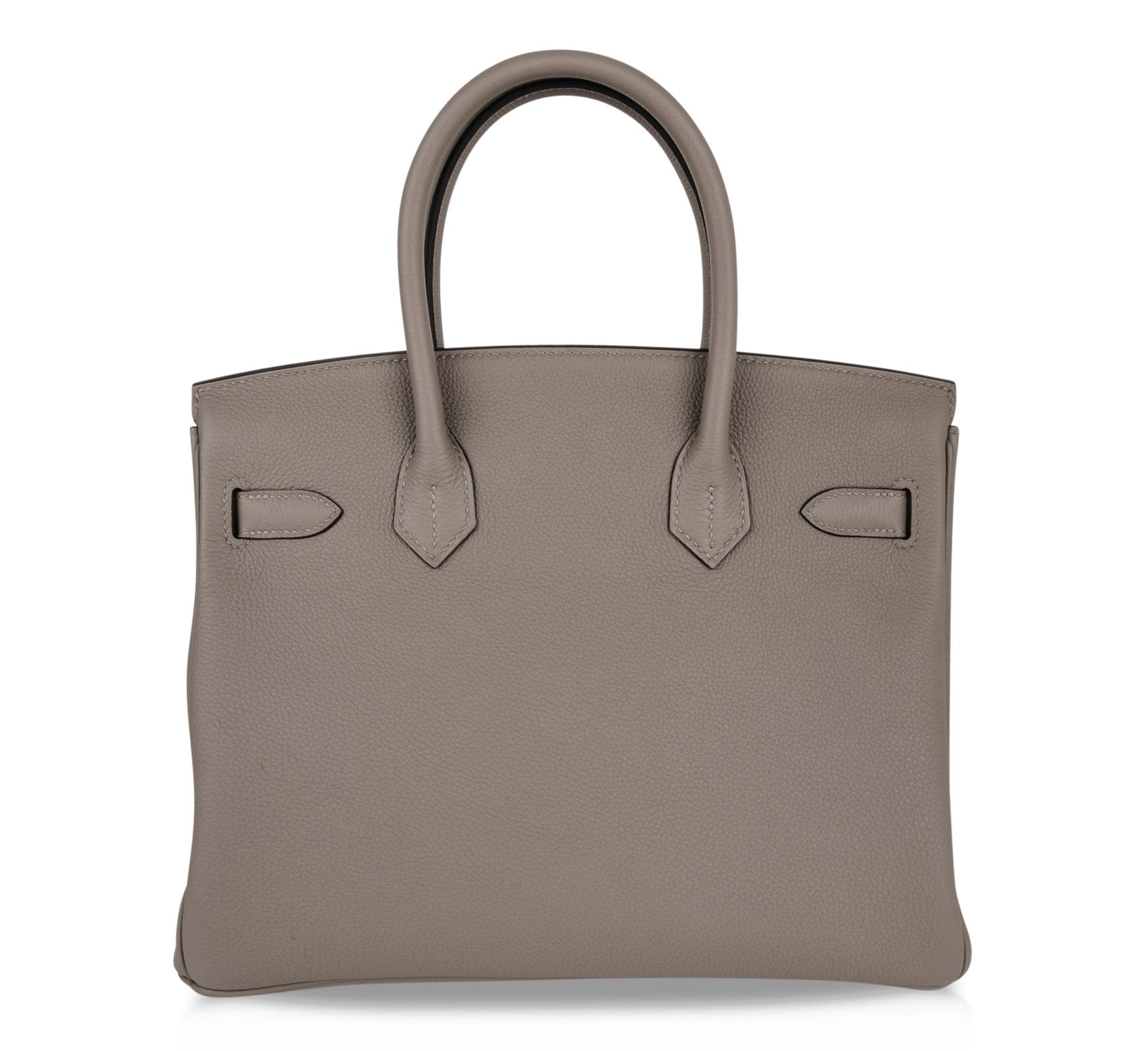 Birkin 30 Bag Gris Asphalte Togo Palladium Hardware