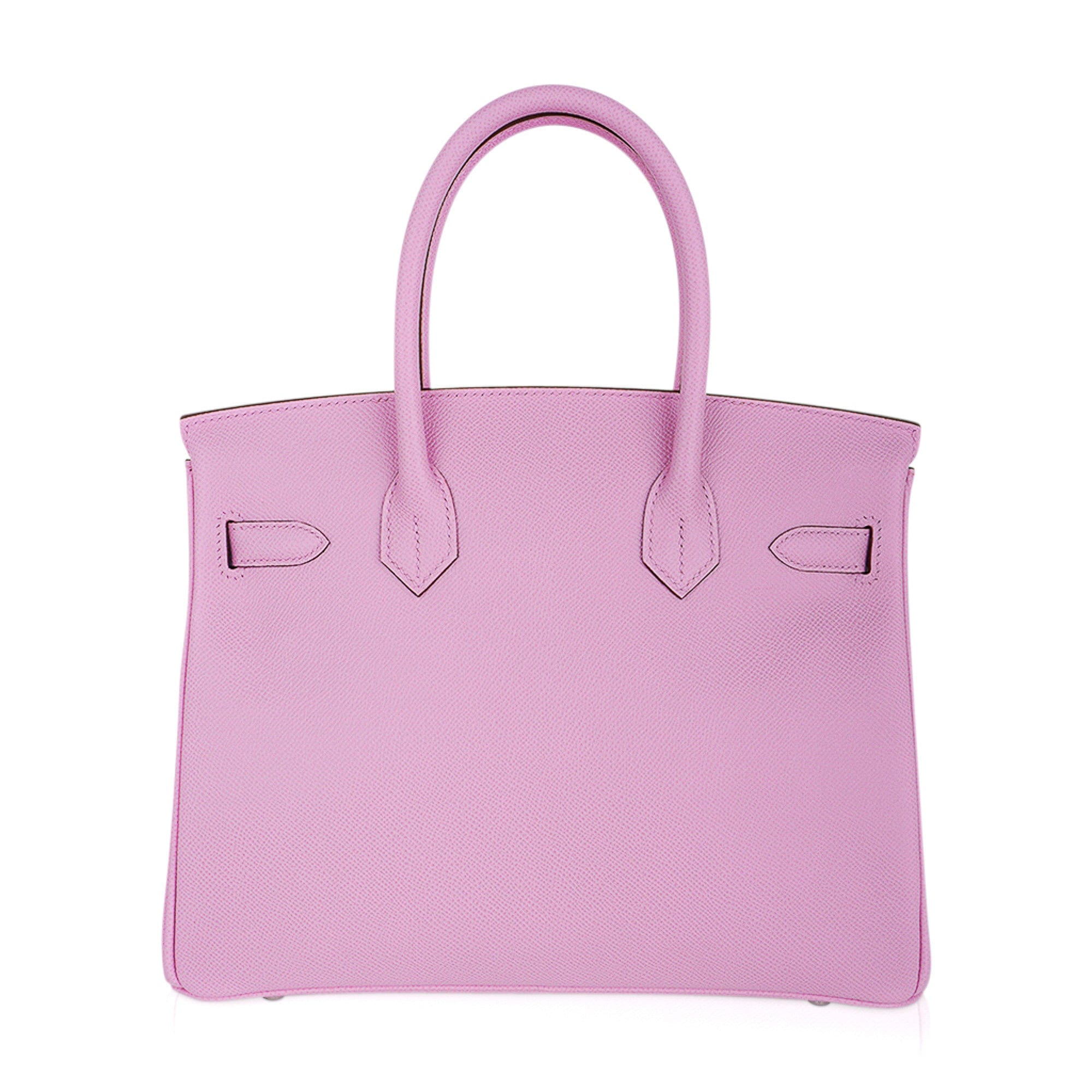 Birkin 30 Bag Mauve Sylvestre Epsom Leather with Palladium Hardware