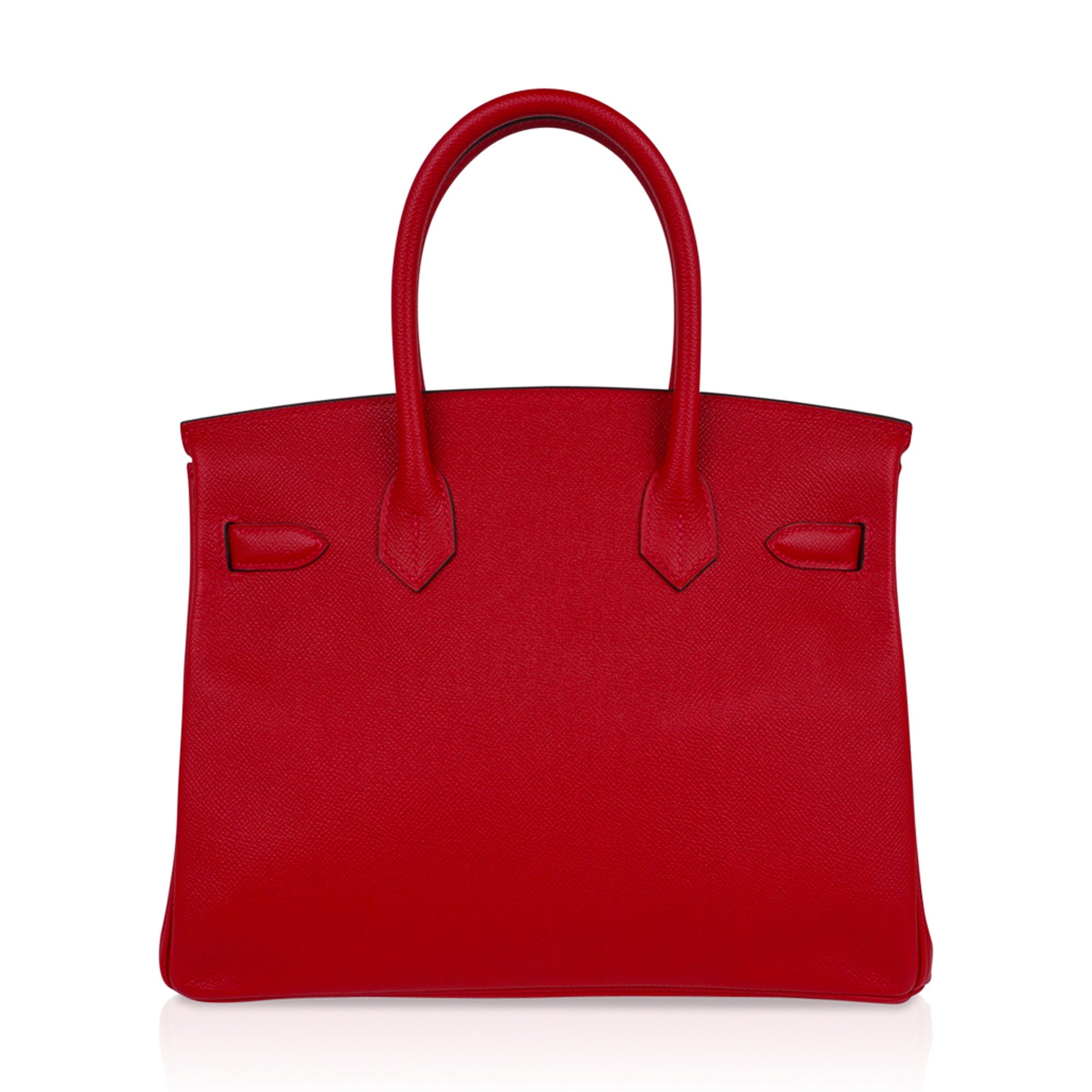 Birkin 30 Bag Rouge Casaque Epsom Leather with Palladium Hardware