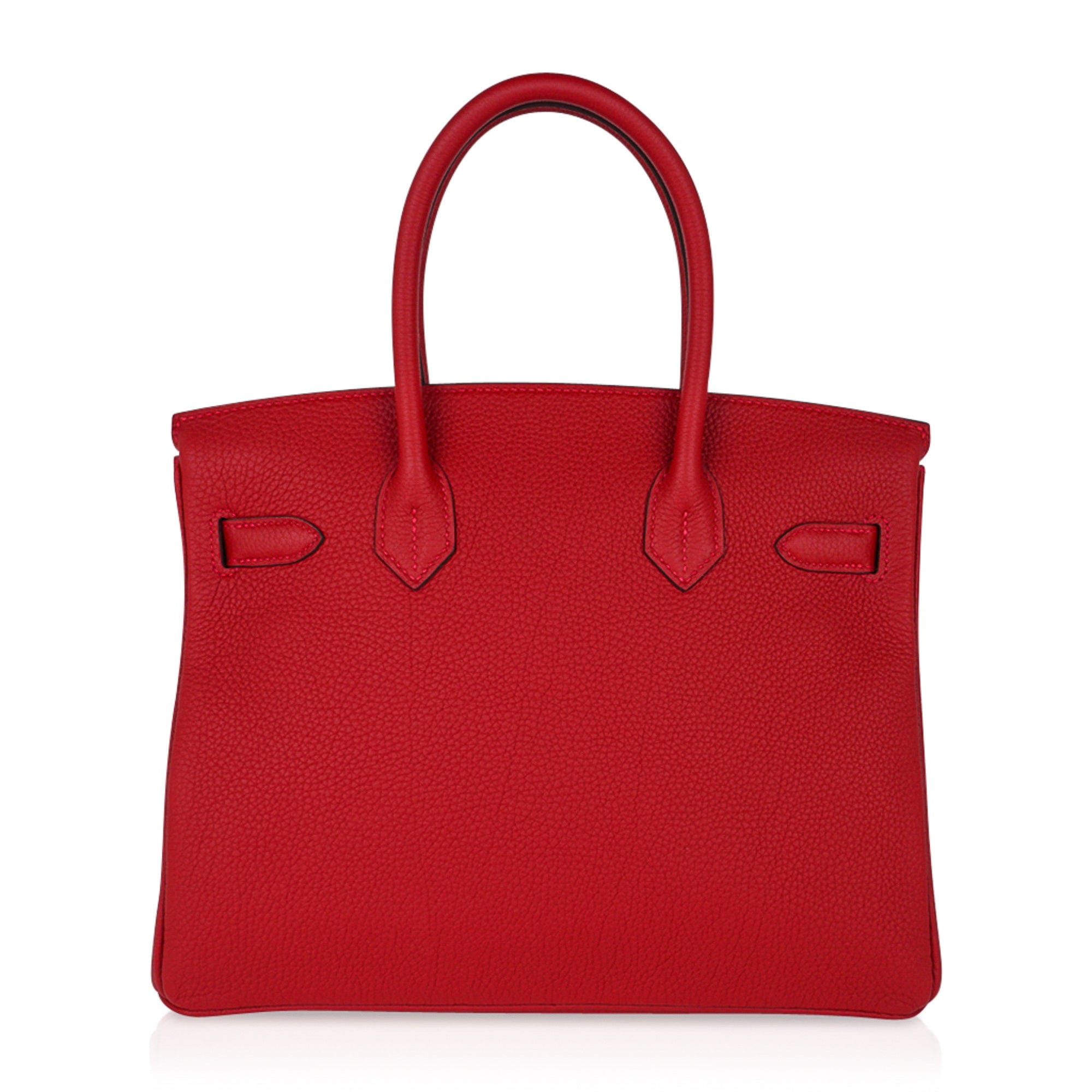 Birkin 30 Bag Lipstick Rouge Vif Togo Leather with Gold Hardware