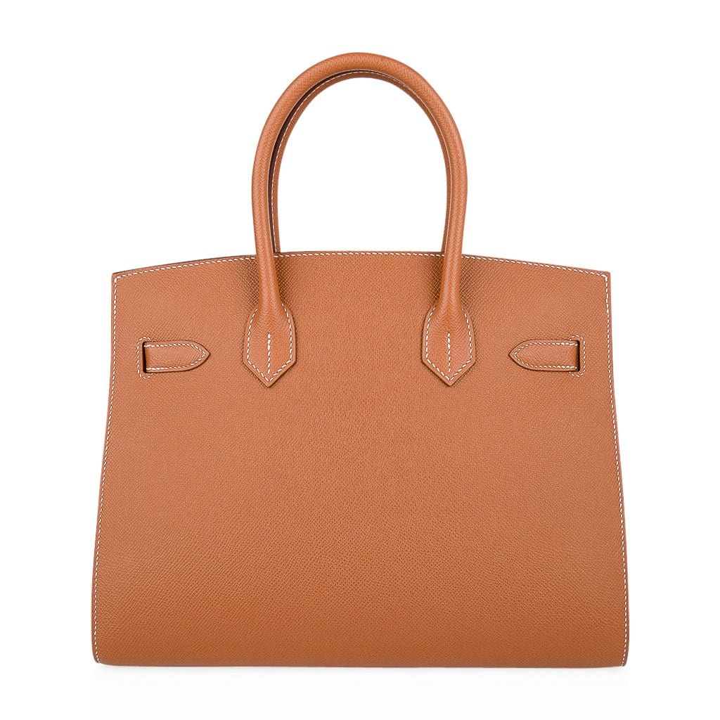 Birkin 30 Sellier Bag Gold Veau Graine Monsieur Laiton Limited Edition