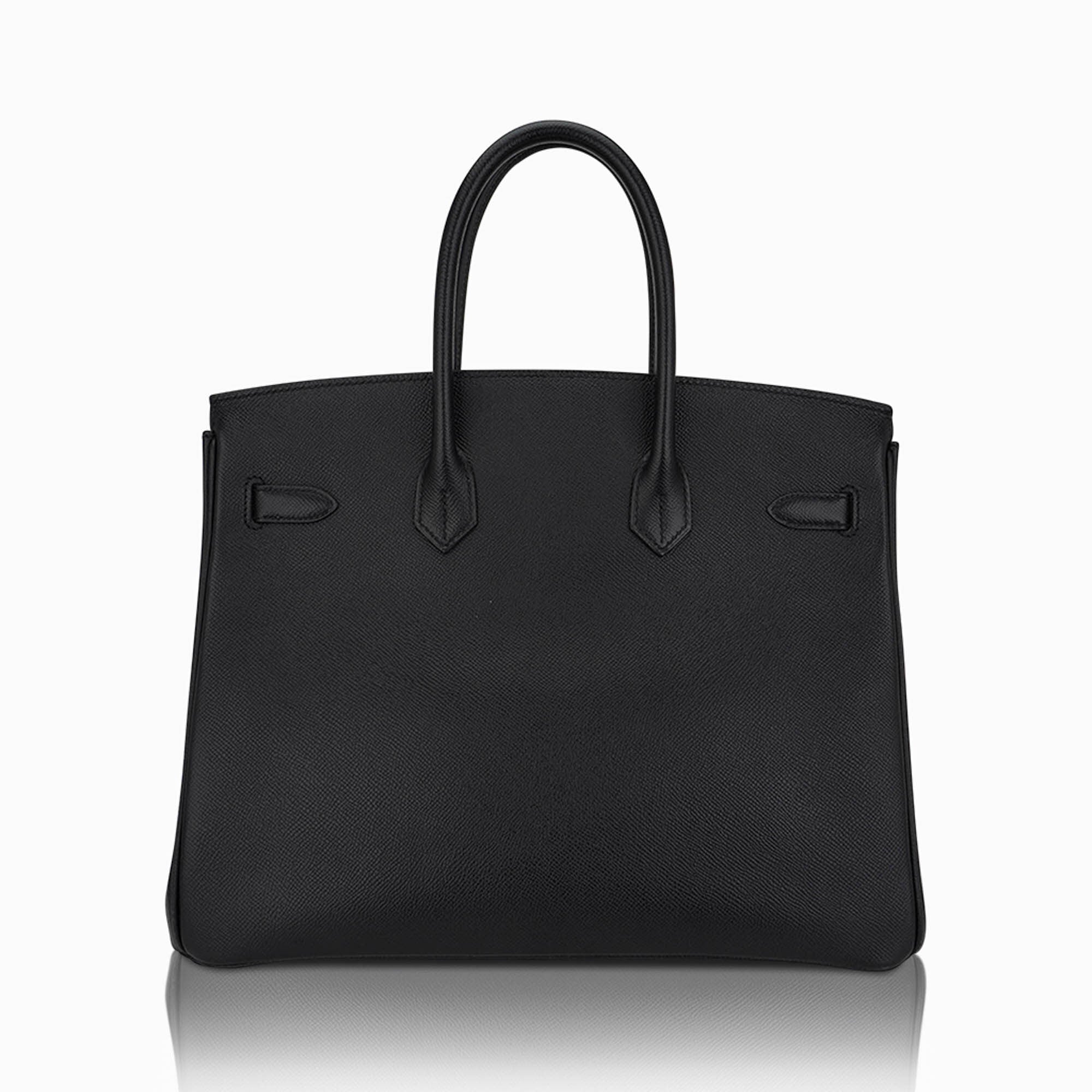 Birkin 35 Bag Black Epsom Leather with Gold Hardware