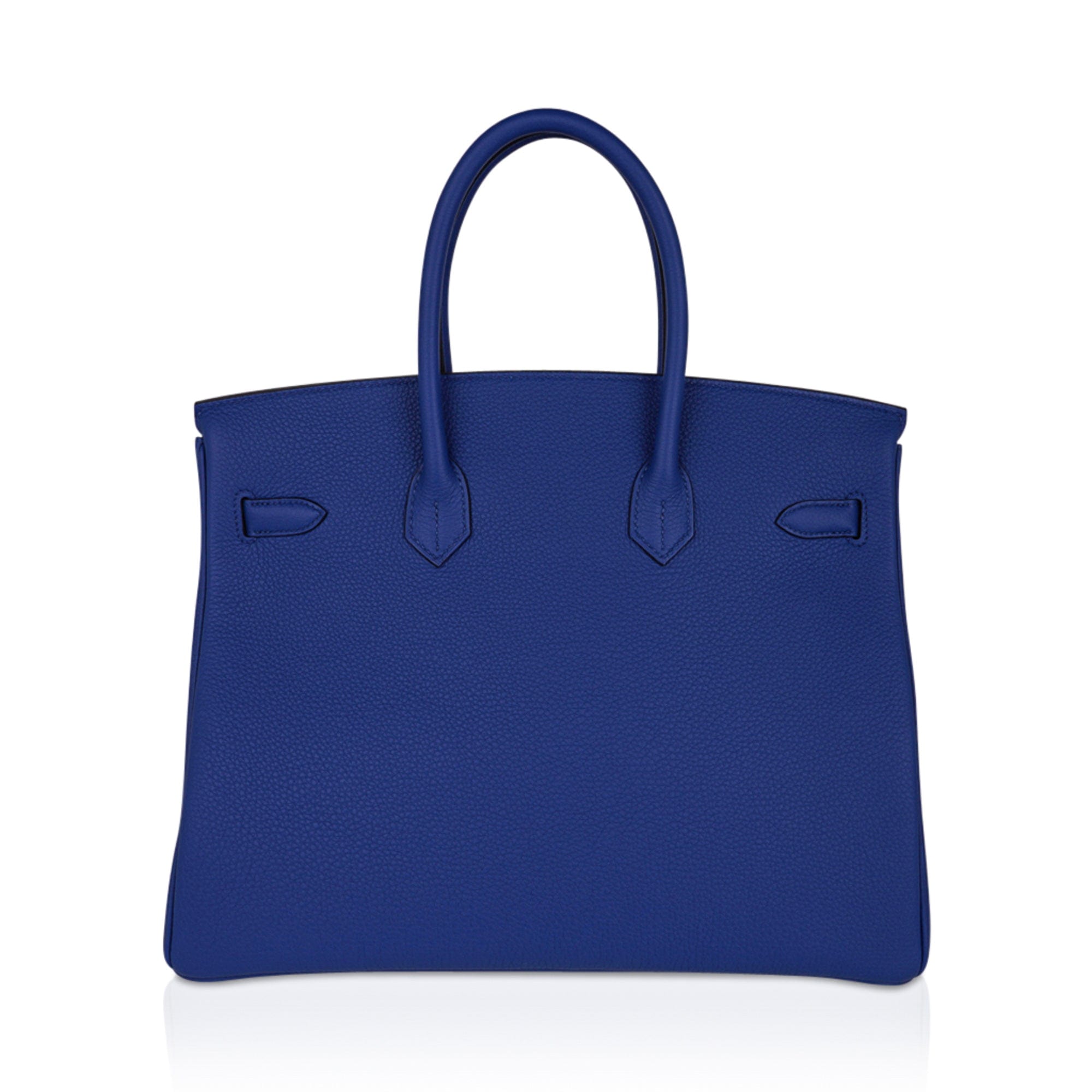 Birkin 35 Bag Blue de France Togo Leather with Palladium Hardware