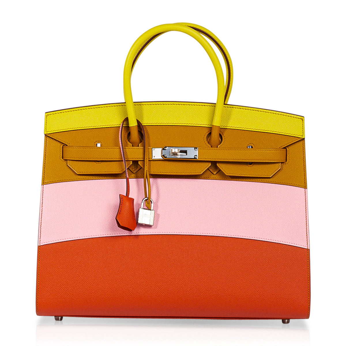 Sunrise Rainbow Sellier Birkin 35 Limited Edition Bag