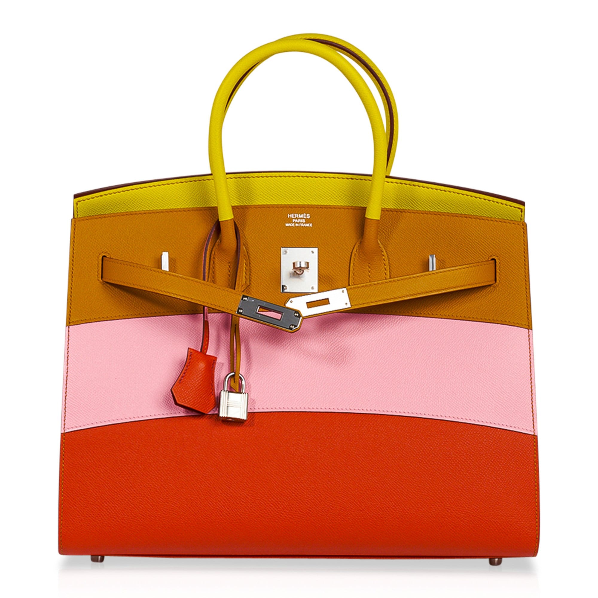Sunrise Rainbow Sellier Birkin 35 Limited Edition Bag