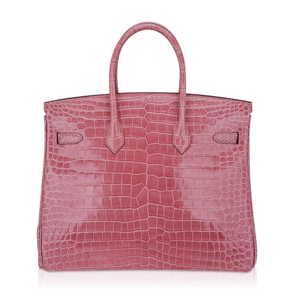 Birkin 35 Rose Indien Porosus Crocodile Bag – Rare Retired Color