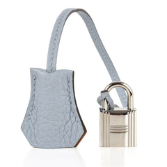 Birkin 35 Bag Arlequin Limited Edition Clemence Palladium