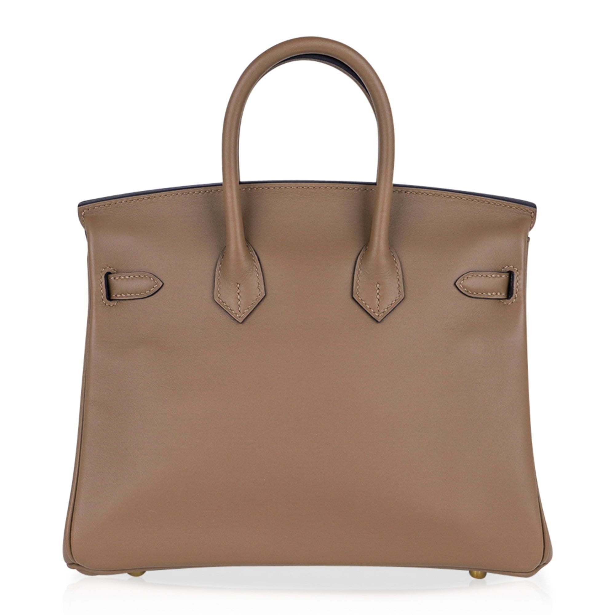 Birkin 25 Beige De Weimar Veau Jonathan Leather Gold Hardware