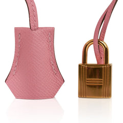 Birkin HSS 35 Bag Rose Confetti / Rubis Gold Hardware Epsom Leather