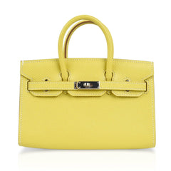 Birkin Tiny Bag Miniature Micro Lime Limited Edition rare