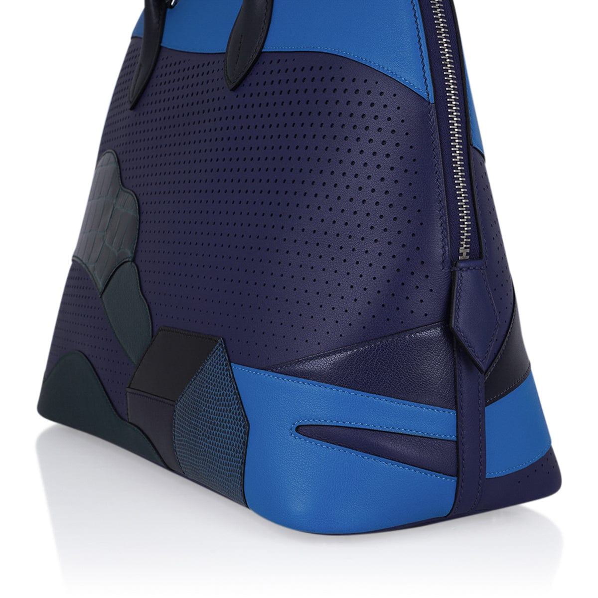 Limited Edition Bolide 1923 35 Bag Au Bout Du Monde with Exotic & Leather Mix