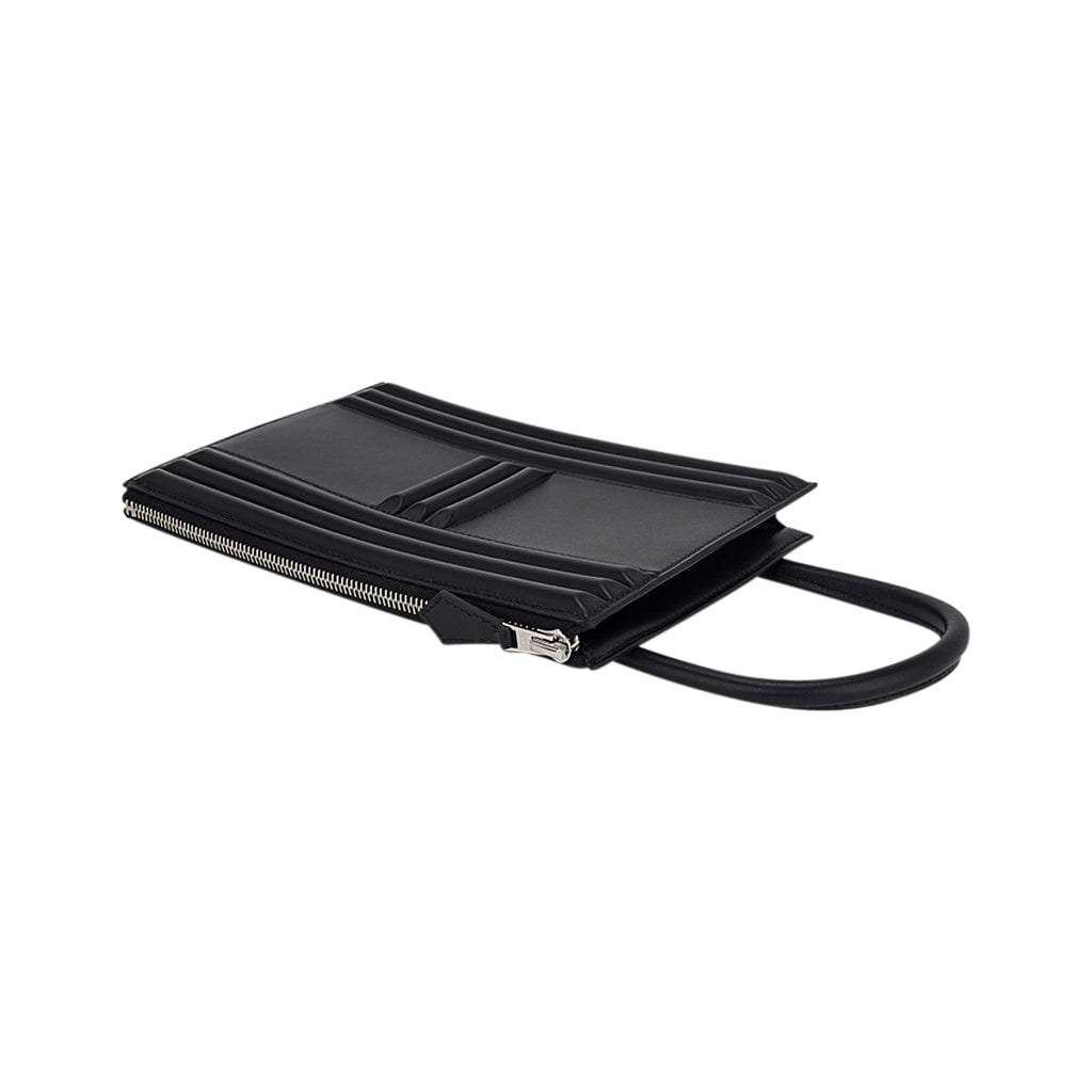 Limited Edition Cadena Bag Black Tadelakt Leather