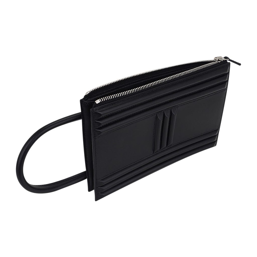 Limited Edition Cadena Bag Black Tadelakt Leather