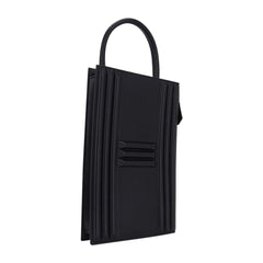 Limited Edition Cadena Bag Black Tadelakt Leather