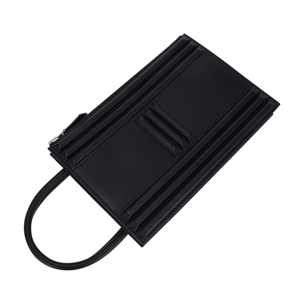 Limited Edition Cadena Bag Black Tadelakt Leather