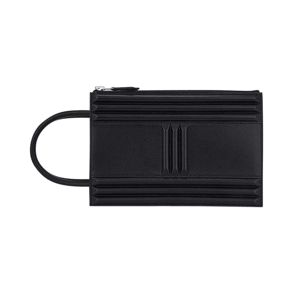 Limited Edition Cadena Bag Black Tadelakt Leather